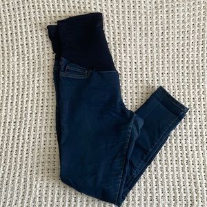 Maternity Jeans, Dark Blue, Medium